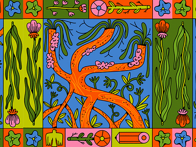 FOREST art illustration design artists forest graphic graphics illustration tree ui