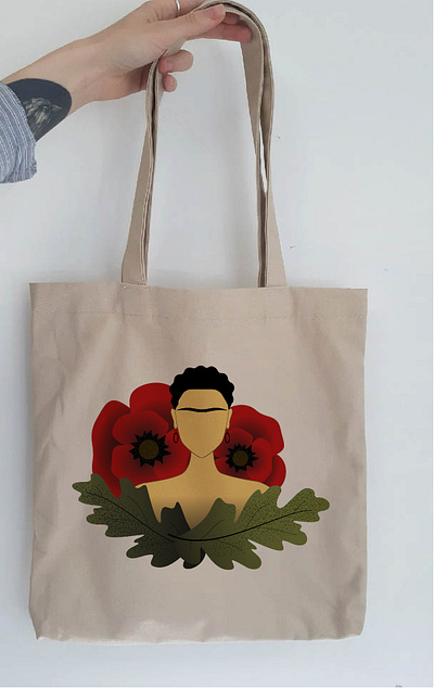 Frida Kahlo design illustration vector