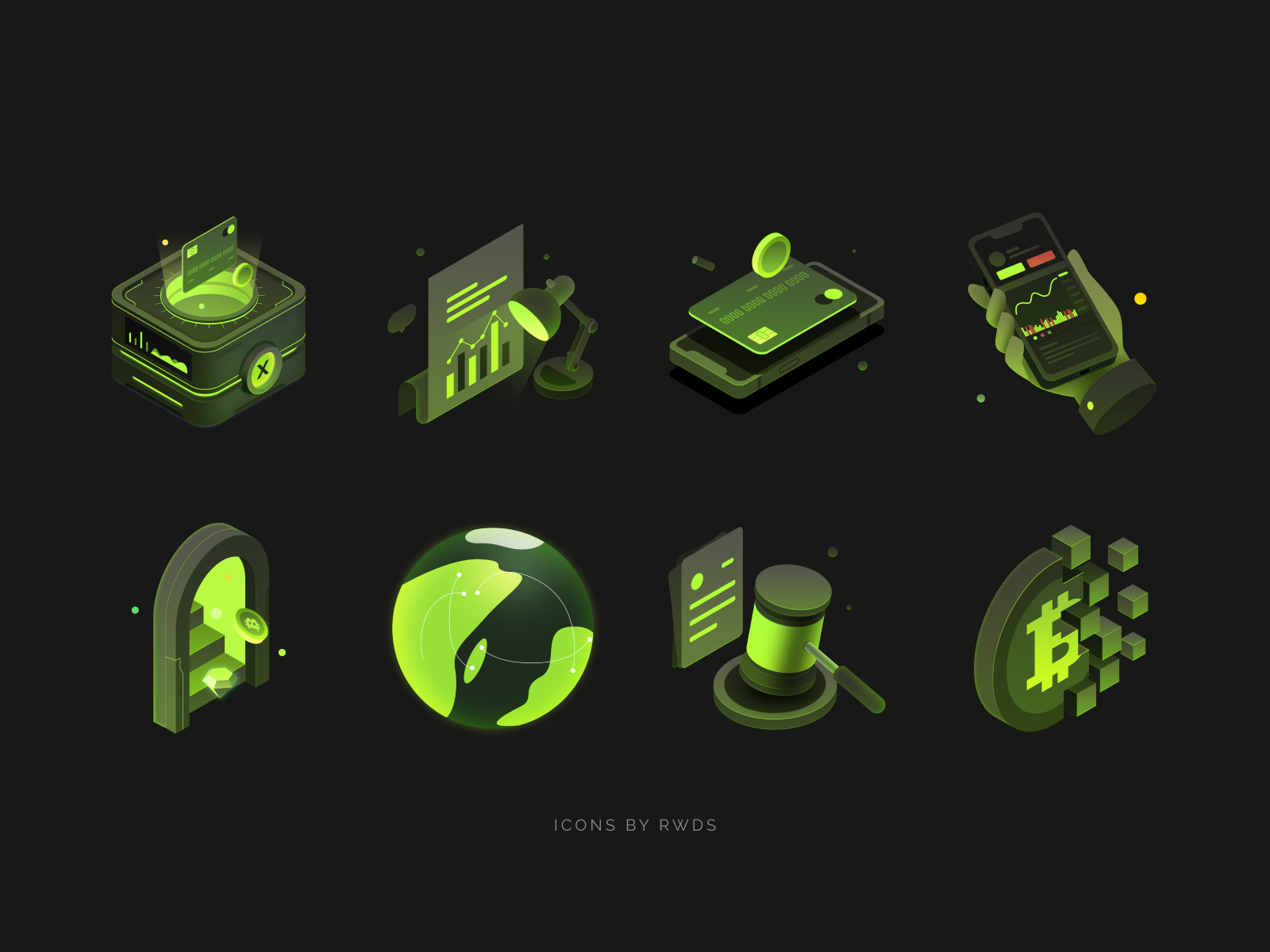 Example of Isometric Illustrations