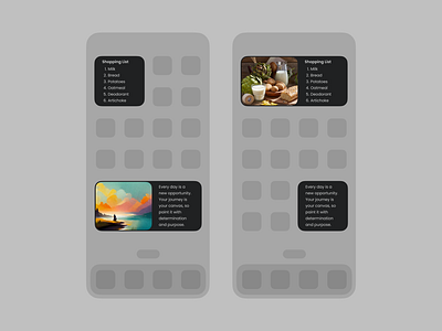 Daily UI #065 - Notes Widget 2d ai app app widget artificial branding daily ui design graphic design image intelligence mobile notes phone prompt text to image ui ux visual widget