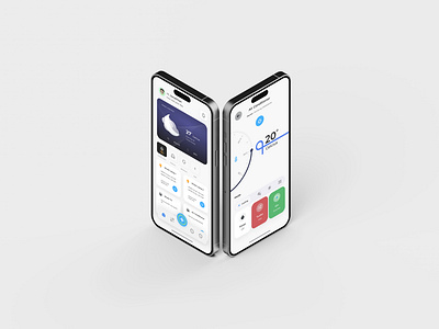 Smart Home Mobile App app branding design figma mobile ui ux