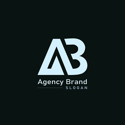 This is a logo agency Brand. 3d branding graphic design logo ui