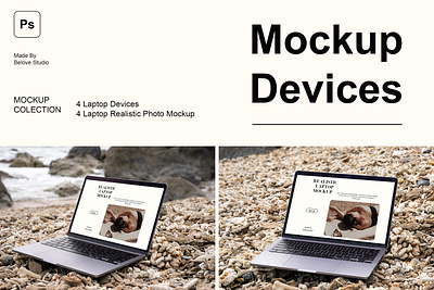 Laptop Devices Mockup design devices laptop macbook mockup photography priview
