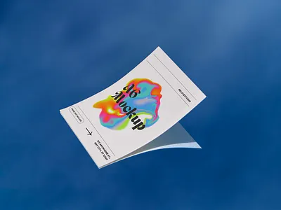 Paper A6 mockup a6 design flayers mockups paper poster priview