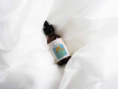 Dropper Bottle Mockup 3d bottle branding cosmetic design dropper graphic design mockup priview realistic