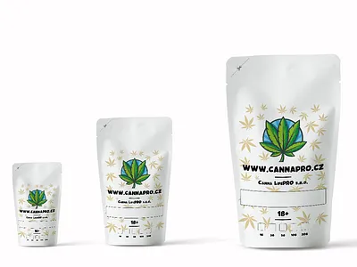 Doypacks pro CannaPro.cz branding graphic design logo