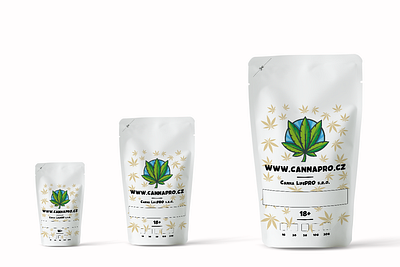 Doypacks pro CannaPro.cz branding graphic design logo