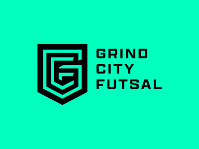 Grind City Futsal badge branding c crest f futsal g logo soccer sports