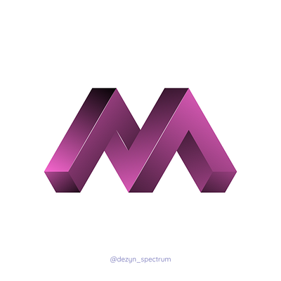 M Monogram branding business logo design graphic design illustration logo logo branding ui ux vector