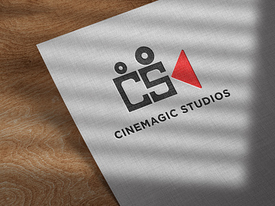 Cinemagic Studio Logo design ard brandidentity branding brandingdesign graphic design illustrator logo logobook logomark logoplace photoshop