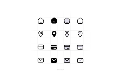 Custom Icon Set app custom icon figma graphic design icon design icon set icons logo ui ui design ux vector