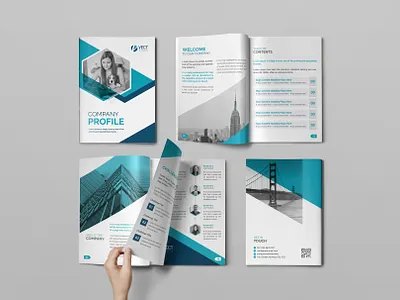 Creative Bifold Brochure Design booklet brochure brochure cover catalog company profile