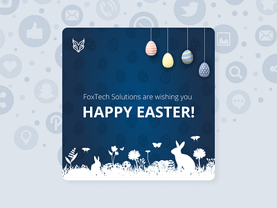 Social media banner - Easter