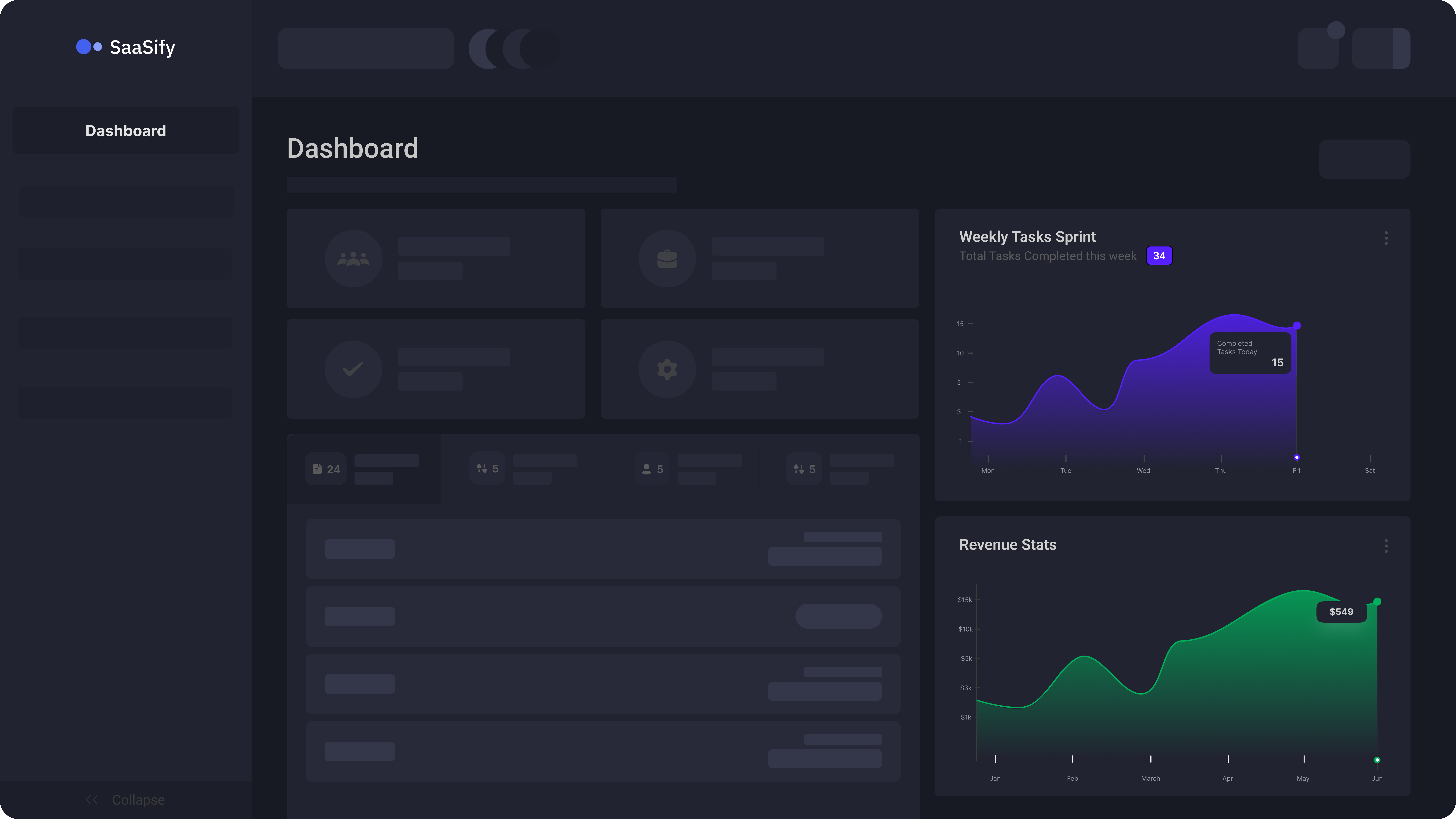 SaaS Dashboard | Mockup dashboard illustration interface minimal mockup product saas ui ux