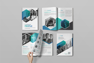 Creative Bifold Brochure Design Template brochure cover
