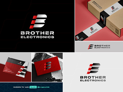 Brother Electronics Technology Logo Design agency b logo be be letter logo branding brother business company company logo design e logo electronics for sale initial letter logo logo design product tech technology