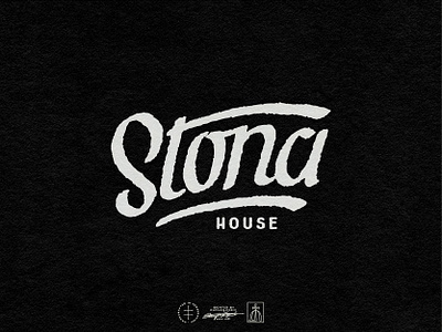 Stona House baseball font hand drawn hand lettering lettering logo logo design logo designer logotype minimal retro script simple sports type typeface typographic typography vintage wordmark