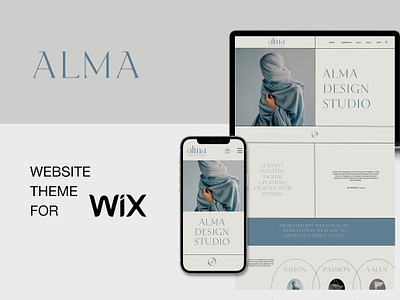 ALMA Wix Services Website Theme elegant template elegant theme modern website template premium template premium website wix wix store wix theme wix website wix website template