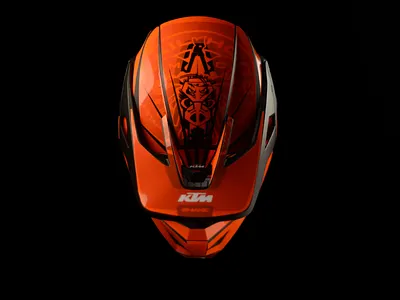 Trail Hogs - Snake Designs - Fox V3RS Carbon Helmet Design dirtbike gncc hairscramble motocross motorcycle club offroad single track dirtbike trails snake snake designs supercross trail hogs trail hogs mc