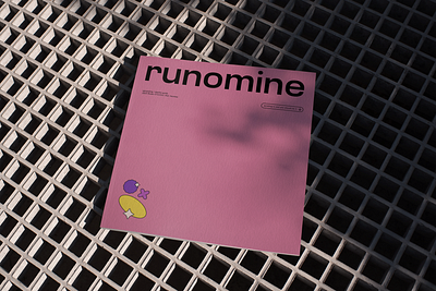 RUNOMINE art branding design dribbble identity illustration mockups vector