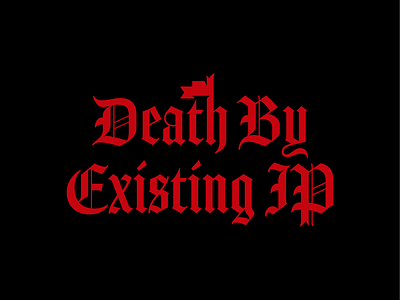 Death By Existing IP cinema comic books dc dceu disney film films hero live action logo marvel marvel studios mcu movie theater movies old english star wars super heroes type typography