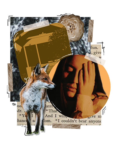 I couldn't bear collage digital collage graphic design illustration photo collage