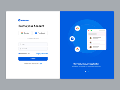 SignUp Page by Collins Aigbokhaode on Dribbble