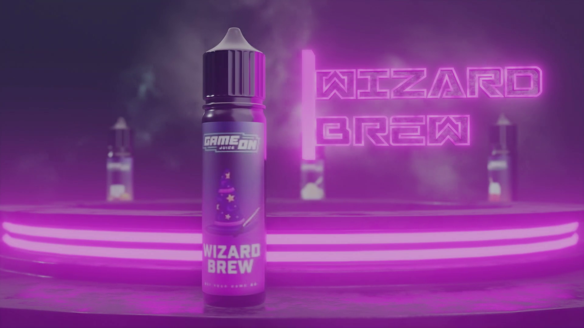 Game On vape juice product animation 3d 3d product animation animation branding motion graphics product design
