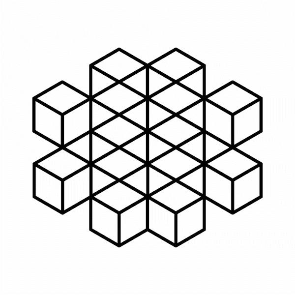Dynamic Cube Pattern #1 cube animation cube illusion cube pattern cubes isometric isometric illusion isometric pattern isometry