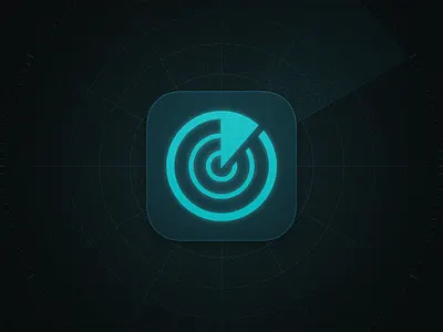 Radarist App Icon app app icon apple branding design graphic design ios ui ux