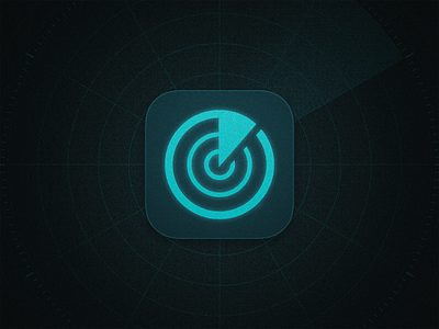 Radarist App Icon app app icon apple branding design graphic design ios ui ux