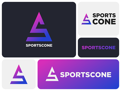 Sportscone - Logo Design branding design graphic design logo vector