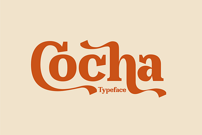 Cocha - a Classic Typeface branding classic cover elegant fashion font graphic design lettering logo logotype masculine modern poster quotes retro social media swash typeface typography vintage