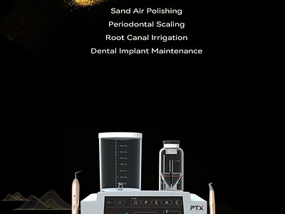 RefineMedical Dental Scaling Device PTX airpolishingsystem dentalscaler dentist periodontaltreatment refinemedical