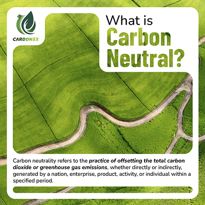 Carbonex: Carbon Neutral Topic posts app branding design graphic design illustration logo social media ui