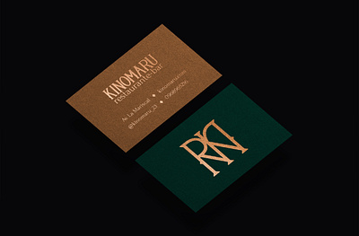 Kinomaru restaurante-bar logo packaging resta sushi