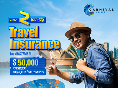 Travel Insurance | Carnival Insurance #Art Direction #Branding artdirection brand branding carnival carnivalassure communication creativedepartment design dotlines dotlinesgroup marketing seniorcreative travel travelinsurance