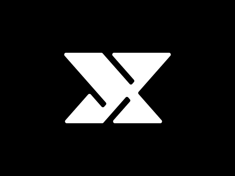 letter x logo design, monogram, logotype, symbol, logos by Graphtheory ...