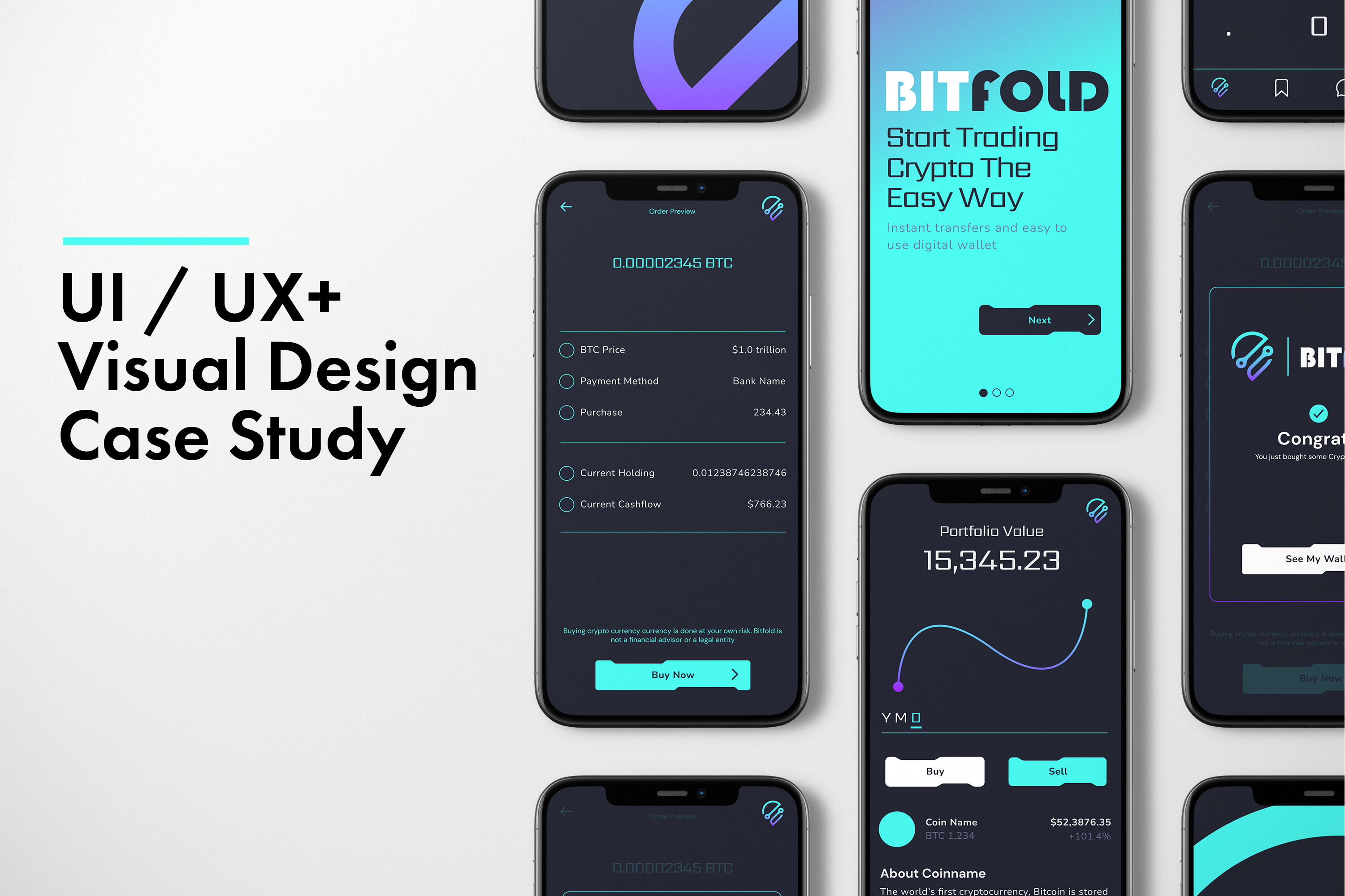 Crypto UI + Visual Design Case Study app design crypto design designs dribbble featured product design ui ui design uiux ux ux design visual design