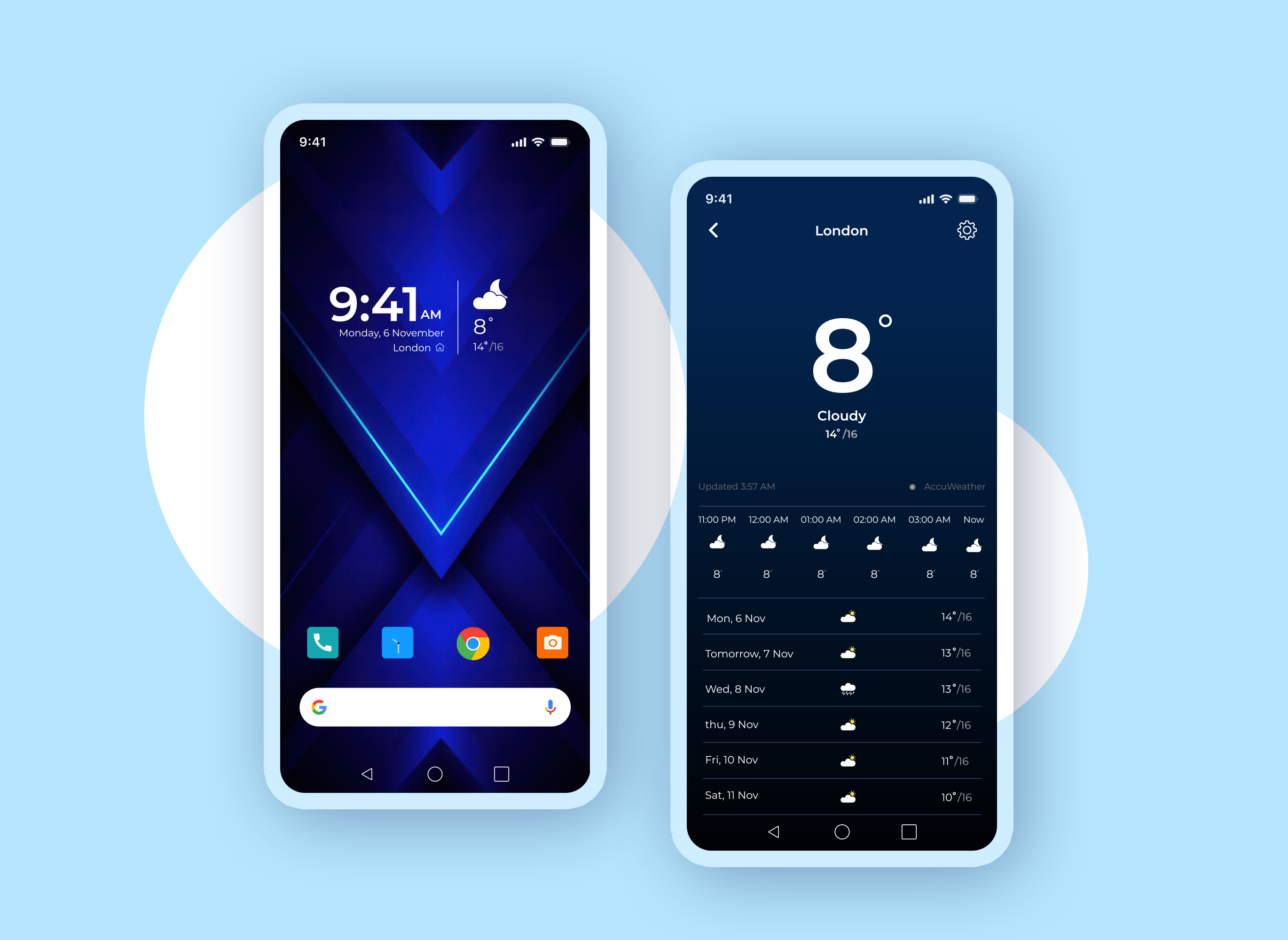 Weather Design challenge 037 mobile app prompt: weather design ui