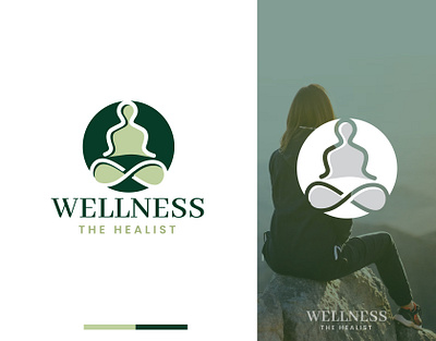 Wellness Logo Design brand and identity branding design grahic design graphic design graphics illustration logo ui vector wellness wellnesslogo