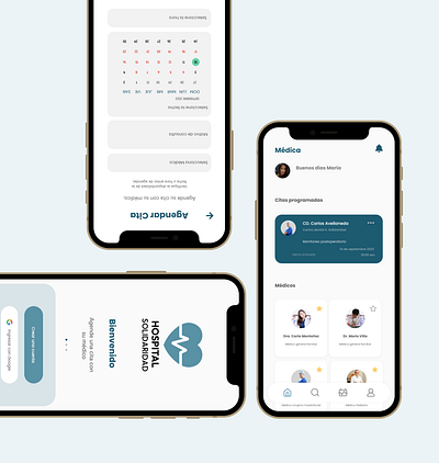 App para agendar citas médicas (Medical Appointment App) 😷 app experiencia de usuario illustration ui uiux ux