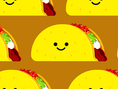 Lil Taco food icons illustration illustrator taco the creative pain vector