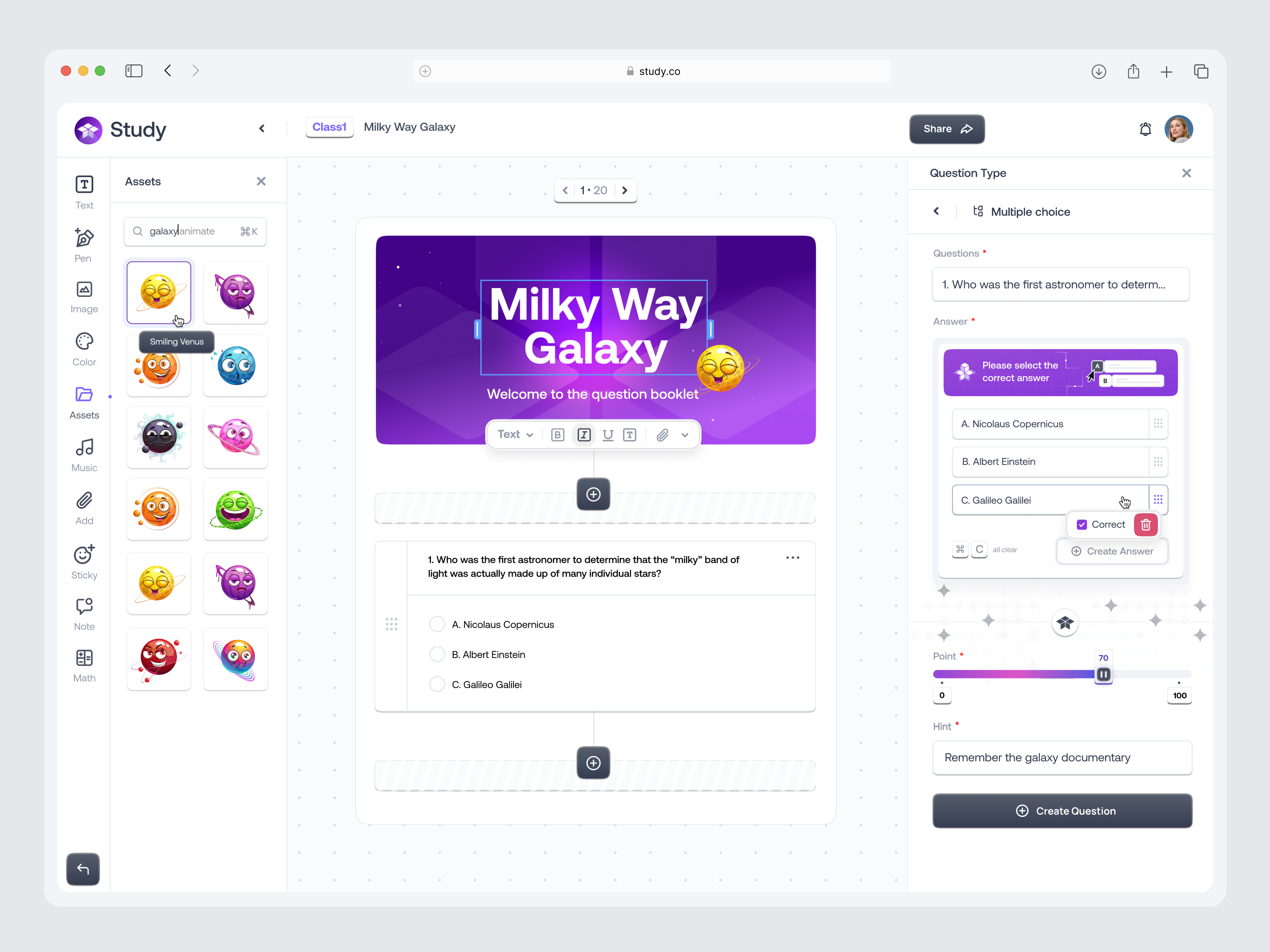 Example of Dashboard Design 