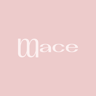 mace branding design geometric graphic design illustration logo typography vector