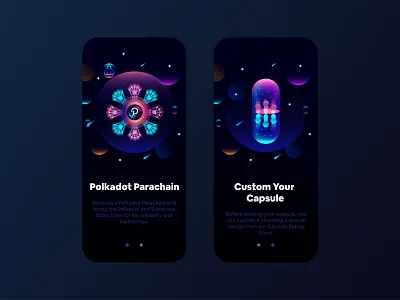 Splash Visual UI app app ui designer blockchain crypto design designer illustration illustration designer india lalit mobile mobile ui designer screen splash ui ui designer ux visual designer web web 3