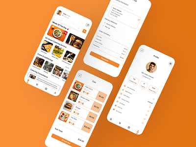 Catering Service App cart ui catering home page catering service check out catering service page catering service profile catering service ui catring service app catring ui check out ui profile ui