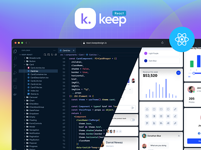 Keep React-Powered Web Solutions with Open-Source UI Compo keep open source react ridoy rock staticmania ui ui elements ux