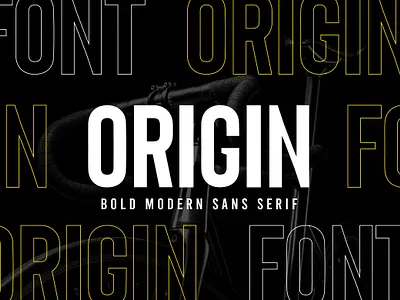 Origin - Bold Retro Sans Serif futuretro