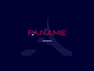 Paname Design branding design eiffel tower logo minimalist paris